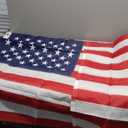 2.5x4 American Flag Outdoor Heavy Duty, US Flag 2.5x4 ft, Flag for Outside with Embroidered Stars and Sewn Stripes Brass Grommets