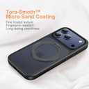 SMARTDEVIL Magnetic Stand for iPhone 17 Pro Max Case,[Built-in Invisible Kickstand][Compatible with MagSafe] [Military Grade Shockproof] 360 Magnetic Stand Phone Case, Black