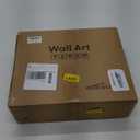 Framed Boho Black and White Abstract Wall Art, Set of 6 Modern Canvas Prints Paintings Artwork for Walls, Minimalist Geometric Pictures for Living Room Bedroom Office Bathroom Wall Decor 11x14 Inch