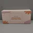 Portable Cordless Heating Pad Cramps:COSYGLOW 6 Heat Levels 6 Massage Modes, 3S Fast Heating,Period Menstrual Electric Heating Pad for Back Pain Relief,Gifts for Women and Girls(Black)