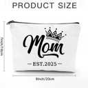 Mom Makeup Bag,New Mom Gifts for Travel Makeup Bag, Shopping, Beach, Travel (One Size)