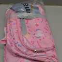 BrainyBees Kids Backpack for Girls - 15 Inch Unicorn Backpack for Kids 3 to 8, School Bookbag for Preschool Kindergarten and Elementary 1st 2nd, Insulated Pocket and Reflective Stripe, Pink Unicorn