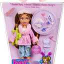 Bratz Slumber Party Yasmin Fashion Doll with 2 Sets of Pajamas, Plush, and Accessories (One Size)