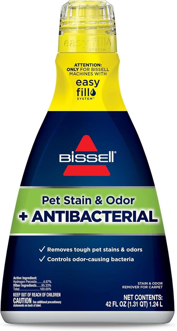 Bissell Pet Stain & Odor Plus Antibacterial 2 in 1 Carpet Formula