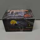 OCATO 200" Halloween Spider Web + 59" Giant Spider Decorations, Fake Spiders with Triangular Huge Spider Web, Indoor/Outdoor/Halloween Decorations/Yard/Home/Costumes Parties/Haunted House Decor, Black