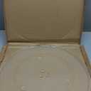 Impresa Replacement Microwave Glass Turntable Plate - Compatible with Panasonic, Kenmore & Sears Models - 16.5-Inch Diameter - Microwave Carousel Turntable