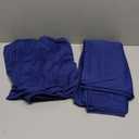 10 x 10 Feet Royal Blue Backdrop Curtain for Partie, Background Curtains for Photoshoot, Birthday, Wedding, Halloween, Thanksgiving, Christmas Day, New Year Party Decorations 5Ft x 10Ft, 2 Panels