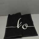 BeneathYourFeet Door Mat (32"x20",Black), Welcome Mat Low Profile Front Doormat Indoor Outdoor Door Non Slip Rugs for Entryway, Patio, High Traffic Areas (1'8" x 2'8" (Rectangular))