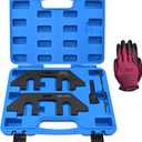 303-1655 Camshaft Holding Alignment Timing Tool, Compatible with Ford 3.5L EcoBoost Upgraded GT F-150 Expedition Lincoln Navigator, with Cylinder Head Screw Removal Socket, RT11 (4pcs)