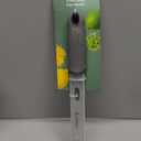 Tourvee Lemon Zester & Cheese Grater with Handle, Kitchen Shredder for Parmesan Cheese, Lemon, Chocolate, Fruits, Vegetables, Ginger, Garlic, Stainless Steel Blade