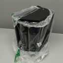 Black Wood Desk Organizer and Accessories with Drawer, Bill Mail Organizer and File Mail Holder for Office Supplies, Modern Desk Accessories & Workspace Organizers for Desk Organization