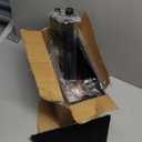 Broom and Dustpan Set, Heavy Duty Dust Pan with Long Handle 51 Inch Broom with Dustpan Combo Set Upright Self-Cleaning Dust Pan Home Kitchen Lobby Indoor Outdoor Sweeping Cleaning Tool - Gray