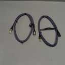 AINOPE 2 Pack USB Extensions Cable High Speed USB 3.0 Extension Cord Type A Male to Female Sturdy Braided Material Fast Data Transfer Compatible with USB Keyboard,Mouse,Flash Drive,Grey,6.6FT+6.6FT