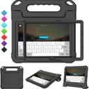 Kids Case for 10 Inch Tablet(2023/2021, 13th/11th Generation) - Durable Shockproof Protective Cover with Screen Protector for 10/10 Plus/10 Pro Tablet, Not for iPad Samsung Tablet, Black