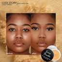 Loose Setting Powder, Bake Makeup Powder Full Coverage Matte Finish (Cappuccino, 6g/O.21oz)