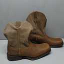 Ariat Rambler Western Boot  Mens Leather, Square Toe, Western Boots (9, Earth/Brown Bomber)