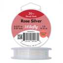 20 Gauge, Rose Silver Wire, Dead Soft, Round, (1 FT)