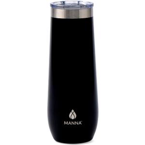 Manna Sleek Champagne Flute Tumbler - 9 Oz - Onyx