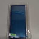 Ruky for Galaxy Z Fold 7 Case with Stand, with Front Privacy Screen Protector & Hidden Kickstand, Support Wireless Charging Slim Hard Shockproof Protective Phone Case for Samsung Galaxy Z Fold 7, Blue