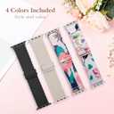 Delidigi Stretchy Bands Compatible for Apple Watch Band Women 40mm 38mm 41mm 42mm 44mm 45mm 46mm 49mm, Nylon Braided Straps for iWatch Series 11 10 9 8 7 6 SE 5 4 3 Ultra 3 2 1