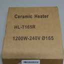W11171119 8273994 Radiant Surface Element 6in Range Radiant Surface Element, Compatible with Whirlpool, Kenmore Electric Furnace Oven Replaces W11171119 AP6012390 PS11745598 PS11764915 W10823711