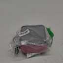 Amazon Basics Ceramic Space Heater, Mini Heater for Office Desk, Portable Tent Heater for Camping (Indoor Use), 500 W, With Tip-Over Protection, Lightweight (1.4 LBS), Pink, 5.9 x 3.2 x 6 inches