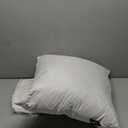 18x18 Decorative Throw Pillow Inserts-Down Feather Pillow Inserts-Square-Cotton Fabric-Set of 2-White.