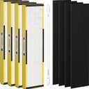 4 Pack FLT5000 Filter C True HEPA Replacement Filter Compatible with AC5000, AC5000E, AC5250PT, AC5300B, AC5350B, CDAP5500 (with 1 LB5000 Replacement Bulb)