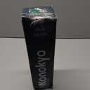 Konokyo 40oz Insulated Water Bottle Stainless Steel Sport Bottles with 3 Lids,Navy Blue