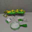 2Sets Bug Catcher for Kids - Sturdy Kids Bug Catching Kit Gifts with Collector Butterfly Net Tweezer, Bugs Habitat Outdoor Explorer Kit for Age 3 4 5 6 7 8, 8Pcs (Green)