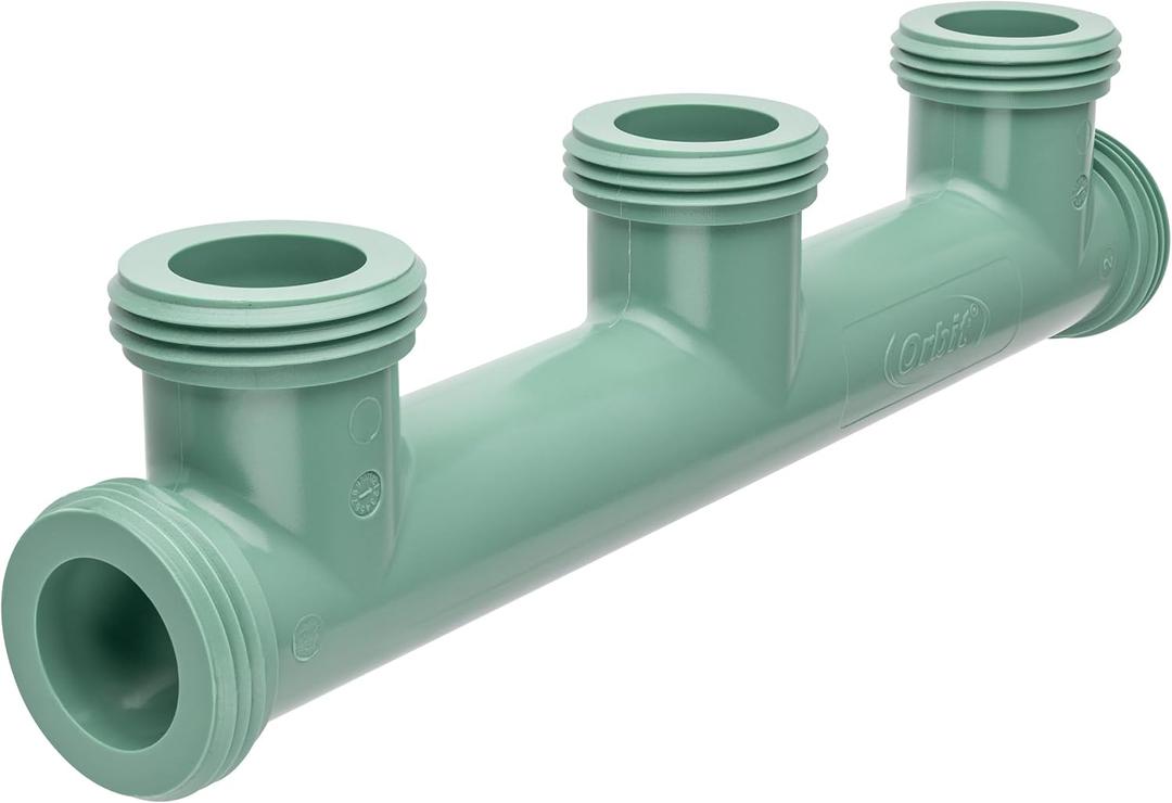 Orbit 57183 3-Port Irrigation Valve Manifold System