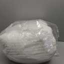 Sanracie Stonewashed Oversized King Bedspread(128"x120"), Cotton Milk White Extra Large Wide Oversized Quilt Coverlet Cross Stitch Soft Lightweight 3Pcs Crinkle Bed Coverlet Set