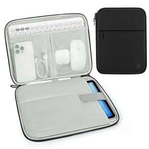 Dadanism 9-11 Inch Tablet Sleeve Padded Carrying Case for iPad (A16) 11th Gen 11", iPad 10th Gen 10.9", i-Pad Air/Pro 11", i-Pad Air 5/4 10.9", i Pad 9/8/7th Gen, Galaxy Tab A9+ Plus 11", Beige