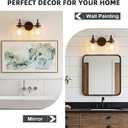 2-Light Bathroom Light Fixtures Oil Rubbed Bronze Vanity Lights