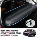 Powerty Cargo Cover for 2015-2019 2020 Honda Fit Accessories Retractable Trunk Cover Security Cover Shielding Cargo Luggage Cover Black