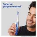 Colgate 360 Power Deep Clean Battery Operated Sonic Toothbrush, Soft Adult Toothbrush, Includes 1 AA Battery, Rubber Polisher, and Tongue and Cheek Cleaner
