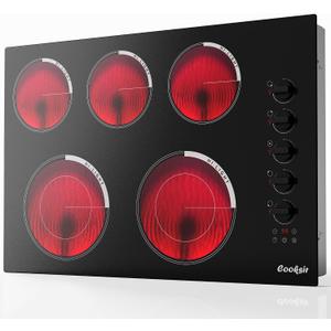 Upgraded Electric Cooktop 30 Inch 5 Burner 8600W 240V