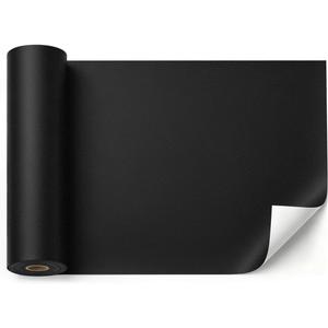 BOUYEER Leather Repair Patch Tape Kit,Self Adhesive Leather Repair for Sofa，Car Seat,Office Chair,Furniture,Jacket,Waterproof Strong Adhesive Vinyl Repair Kit. 23 in x 79 in,Fine Grained Black