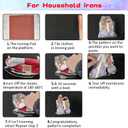 3 x 6 Sheets Easter Iron on Patches Decals Easter Eggs Bunny Designs Heat Transfer Stickers Happy Easter Vinyl Stickers Cartoon Cute Rabbit Iron on Appliques for Clothing T-Shirt Clothes DIY Decorations