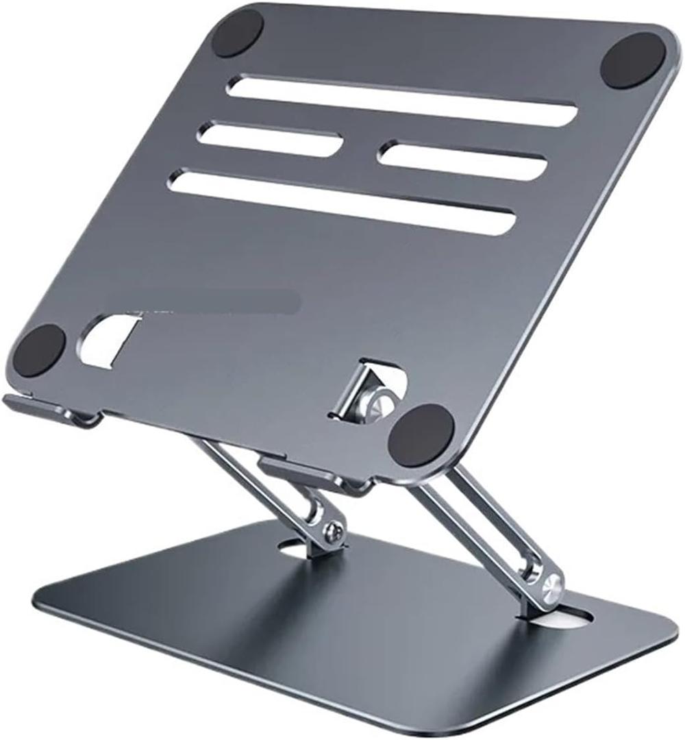 Foldable Laptop Stand with Cooling Fan Heat Dissipation Aluminum Desktop