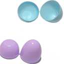 Pastel Color Easter Eggs 48 Piece Colorful Plastic Easter EggsPlastic Eggs Fillable Empty for Gift Baskets or Egg Hunt