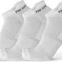 Sock Street 
Sports Running Ankle Socks Classic Monochrome Pack Of 3
 