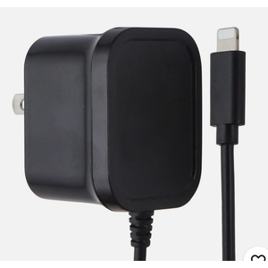 ZGEAR (12W) 8-Pin Wall Charger - Black (WC-APP8PNM2A)