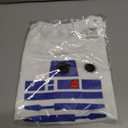 Cute Robot Crop Top Costume Womens Shirt Adult Teens Women Cosplay Funny Space Shirts Halloween Costumes (White, M)