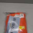 Zaclotre Girl's 2 Piece Outfits Zip Up Sweat Set Contrast Striped Jogging Pants TrackSuit Fall Clothes Orange 8-9 Years