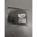 SweatyRocks Women's Short Sleeve Polo Shirt Bodysuit Ribbed Half Button Collared Leotards (Large, Black)