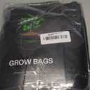 VIVOSUN 5-Pack 7 Gallon Plant Grow Bags, Heavy Duty Thickened Nonwoven Fabric Pots with Handles (Black)