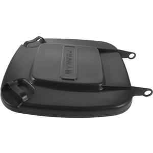 BESTYASH Plastic Garbage Can Lid Replacement Waste Bin Cover for Kitchen and Outdoor Use Fits Standard Trash Bins Prevents Easy to Use