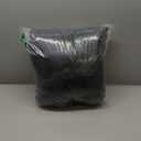 6 Pack Square Seat Cushion Chair Pads for Kitchen Dining Chairs, Soft Comfort Velvet Chair Mat Pillow Cushions with Ties for Office Desk Living Room Tatami 15.5", Black