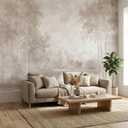 MFWFM Sepia Forest Peel and Stick Wallpaper Landscape Tree Wall Murals, 137" x 96"